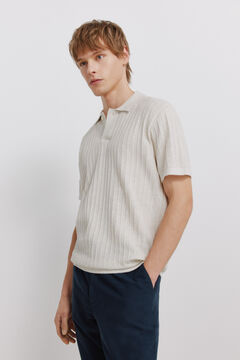 Springfield Basic structured polo shirt