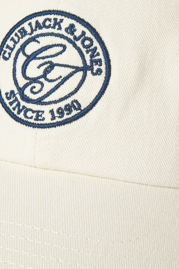 Jack & Jones Logo cap blanc