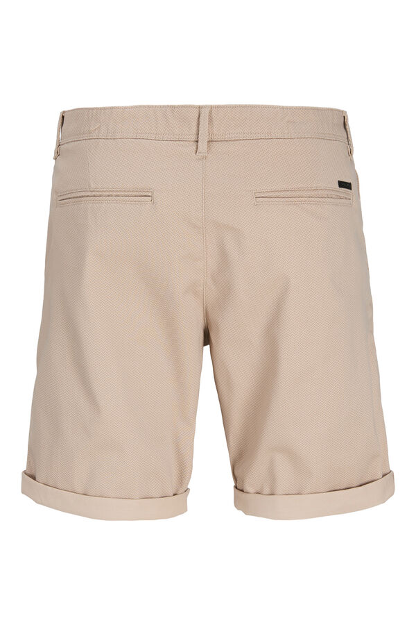 Jack & Jones Stretch chino Bermuda shorts grey