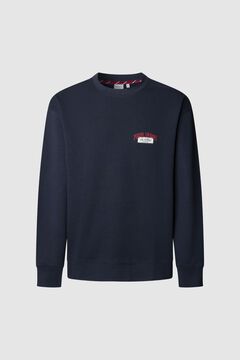 Pepe Jeans Sweatshirt Gola Redonda Com Logo