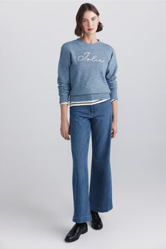 Springfield Camisola com texto