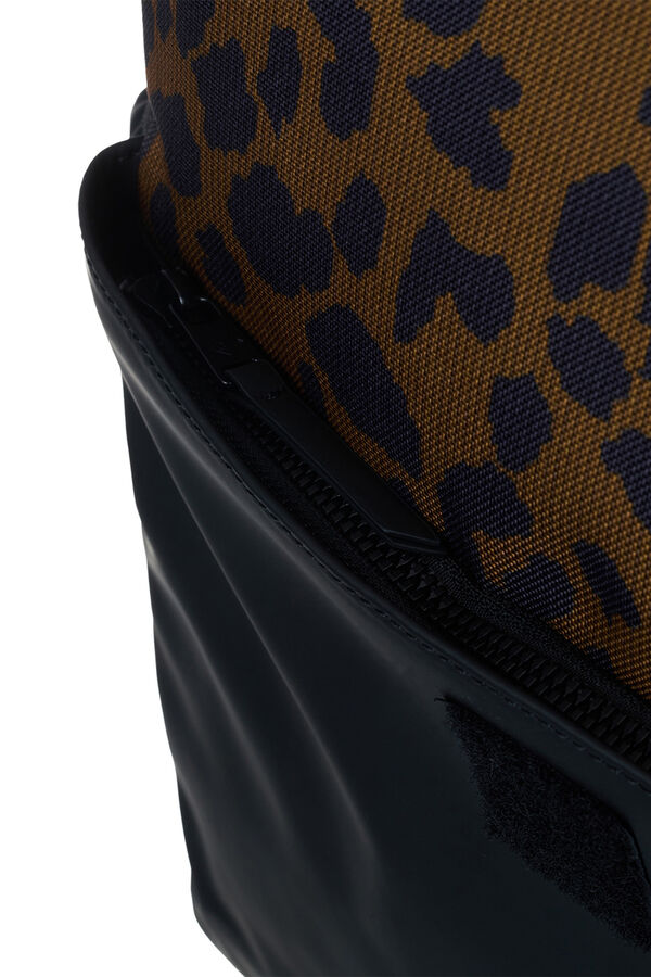 Roxy Mochila mediana con cremallera negro