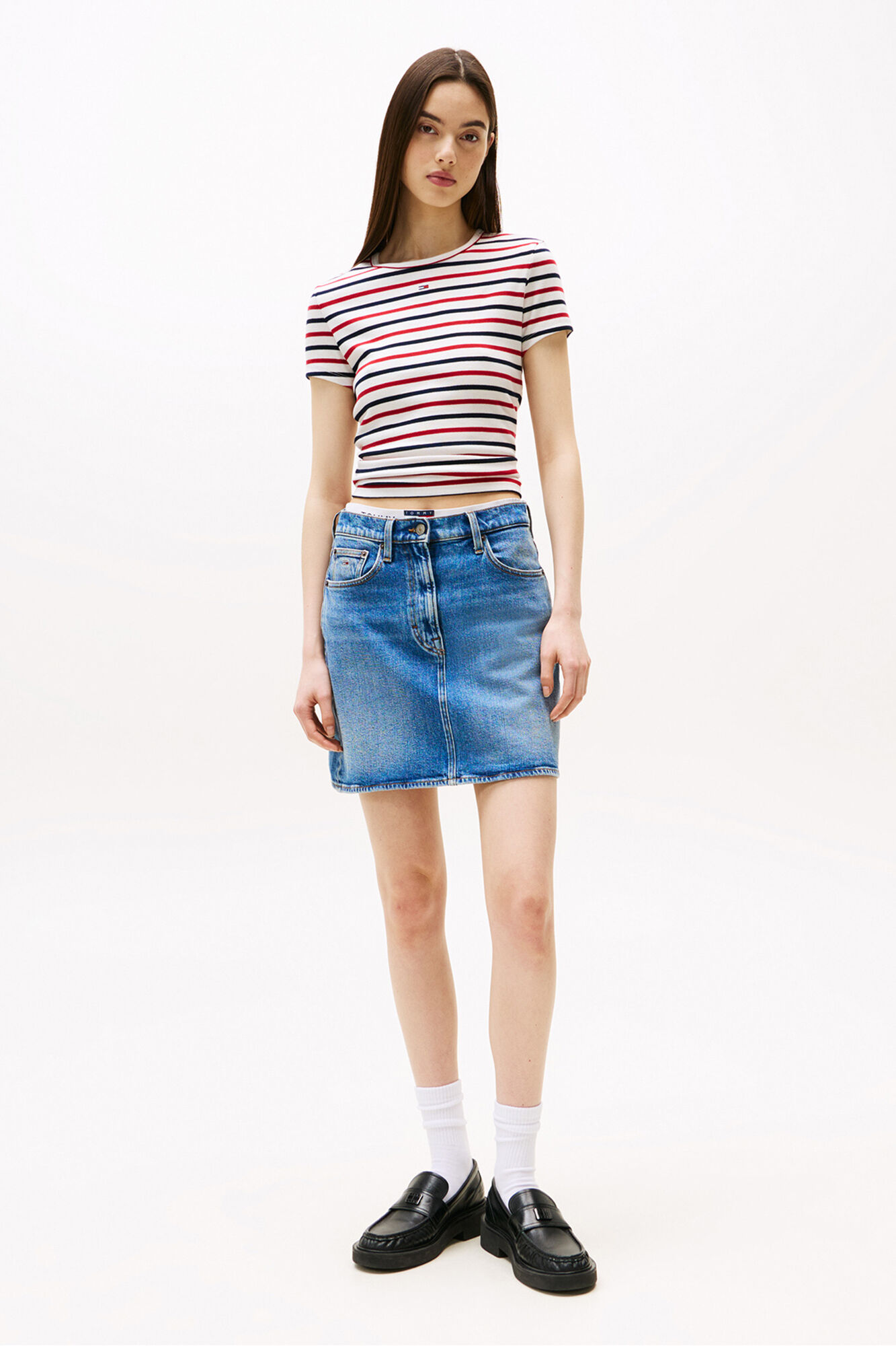 Tommy Jeans Camiseta de mujer de manga corta