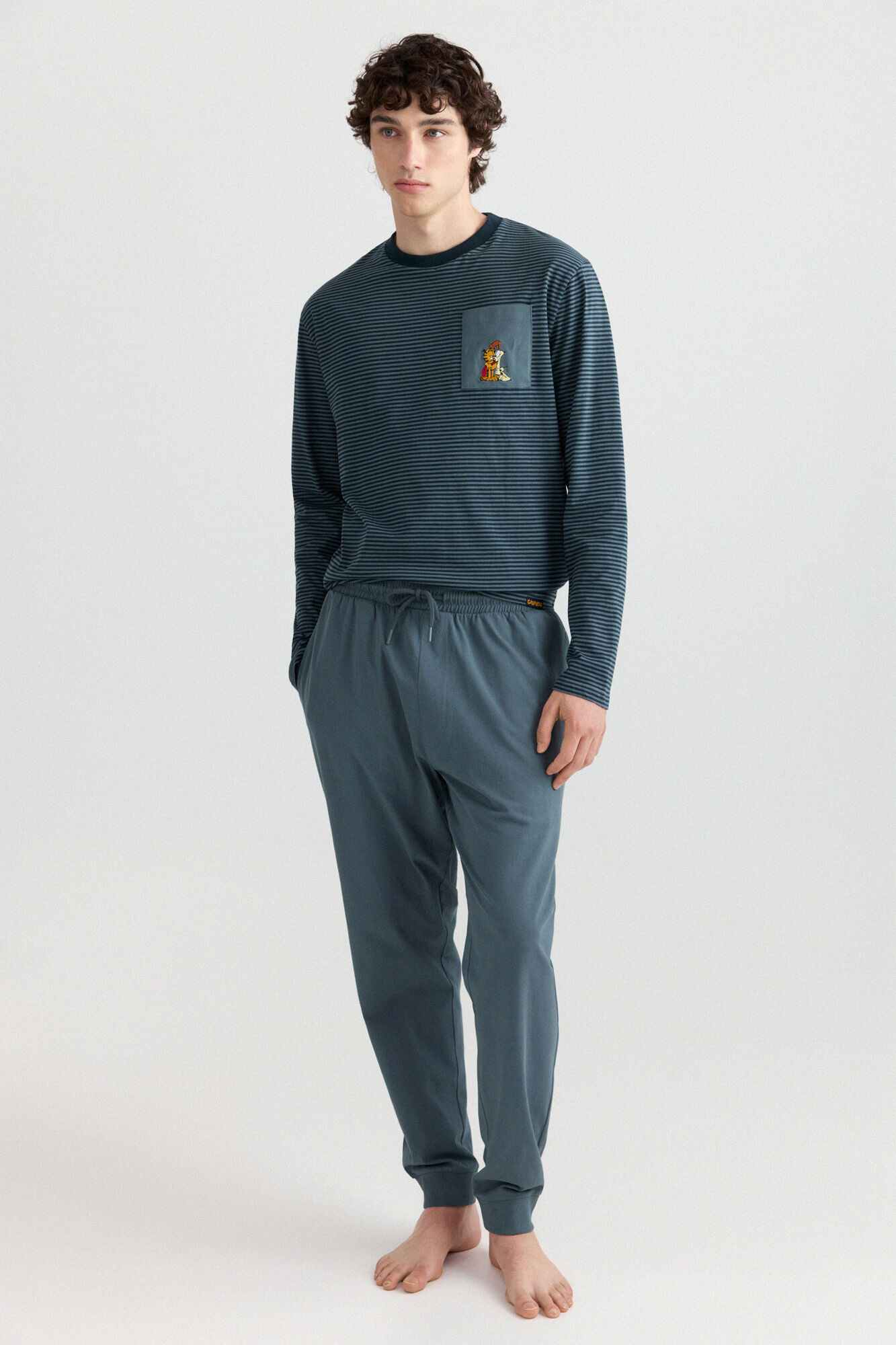 Springfield Striped long pyjamas Garfield & Edi