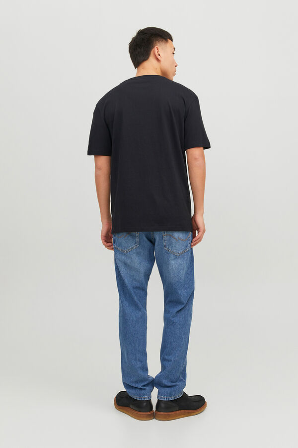 Jack & Jones Relaxed fit p&oacute;l&oacute; fekete