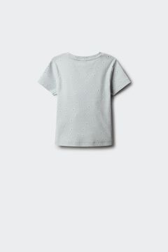 Springfield Kids Camiseta manga corta rib flores ni&ntilde;a