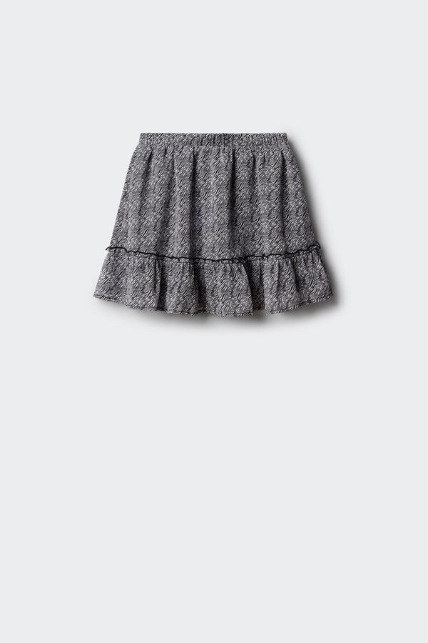 Springfield Kids Zebra suknja za devojčice Siva