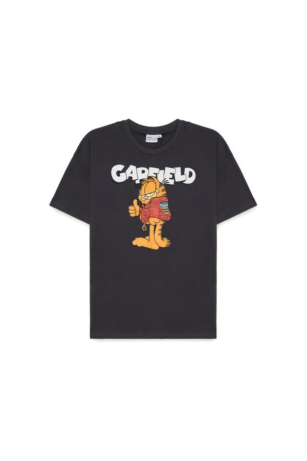 Springfield Oversize short-sleeved T-shirt grey mix