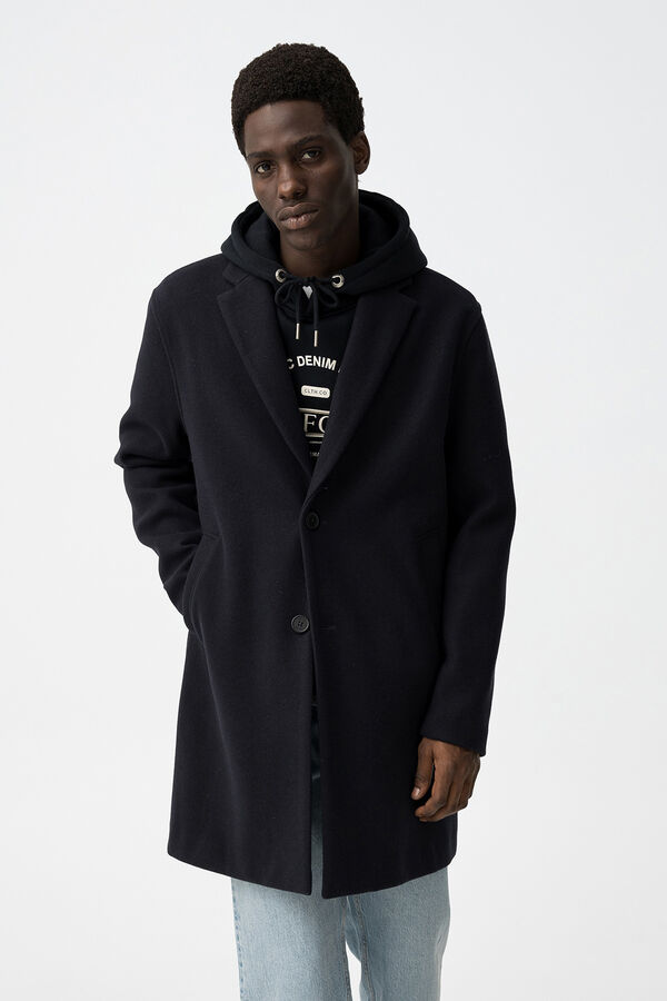 Tiffosi Long Coat blue