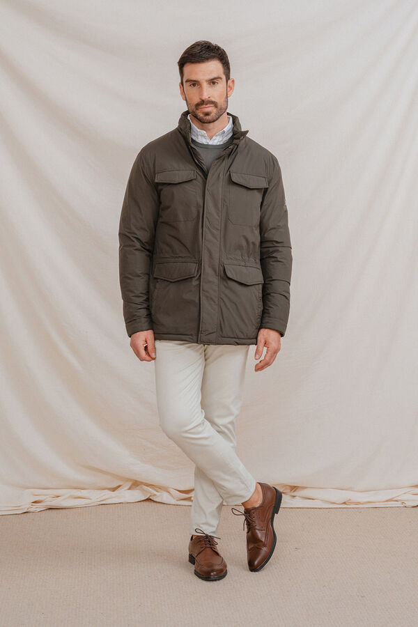 Celopman Chaquet&oacute;n Multibolsillo verde