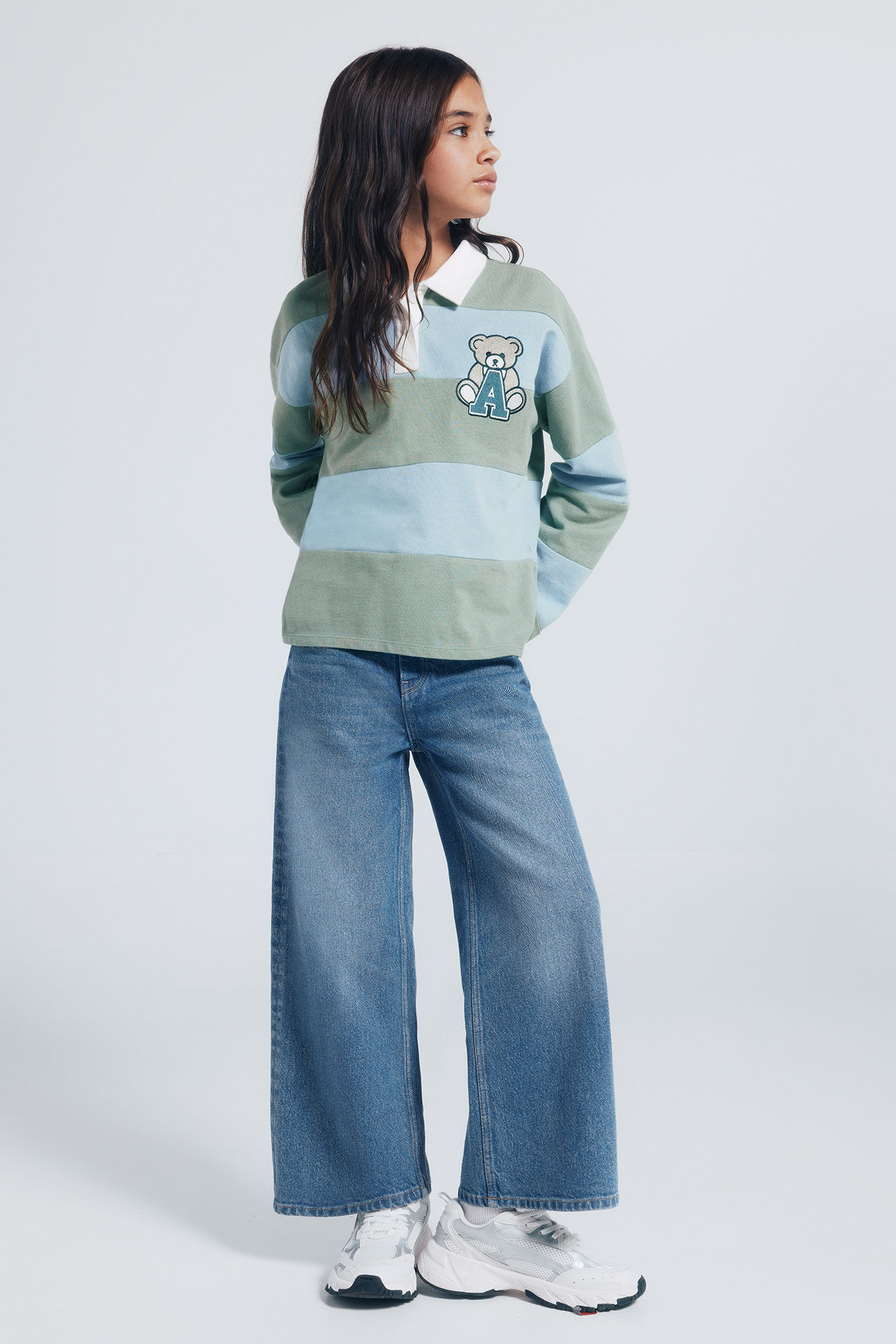 Springfield Kids Culotte teksas pantalone za devojčice