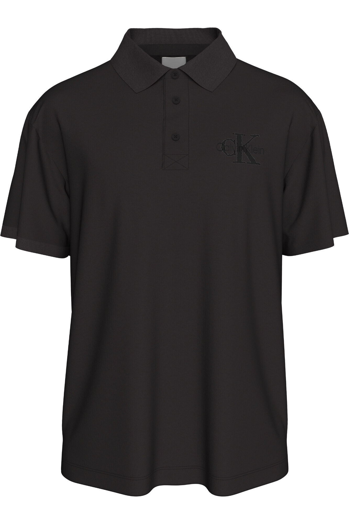 CK Jeans Polo em piqu&eacute;