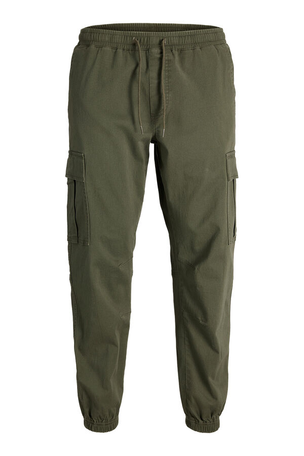 Jack & Jones Pantal&oacute;n cargo relaxed fit verde