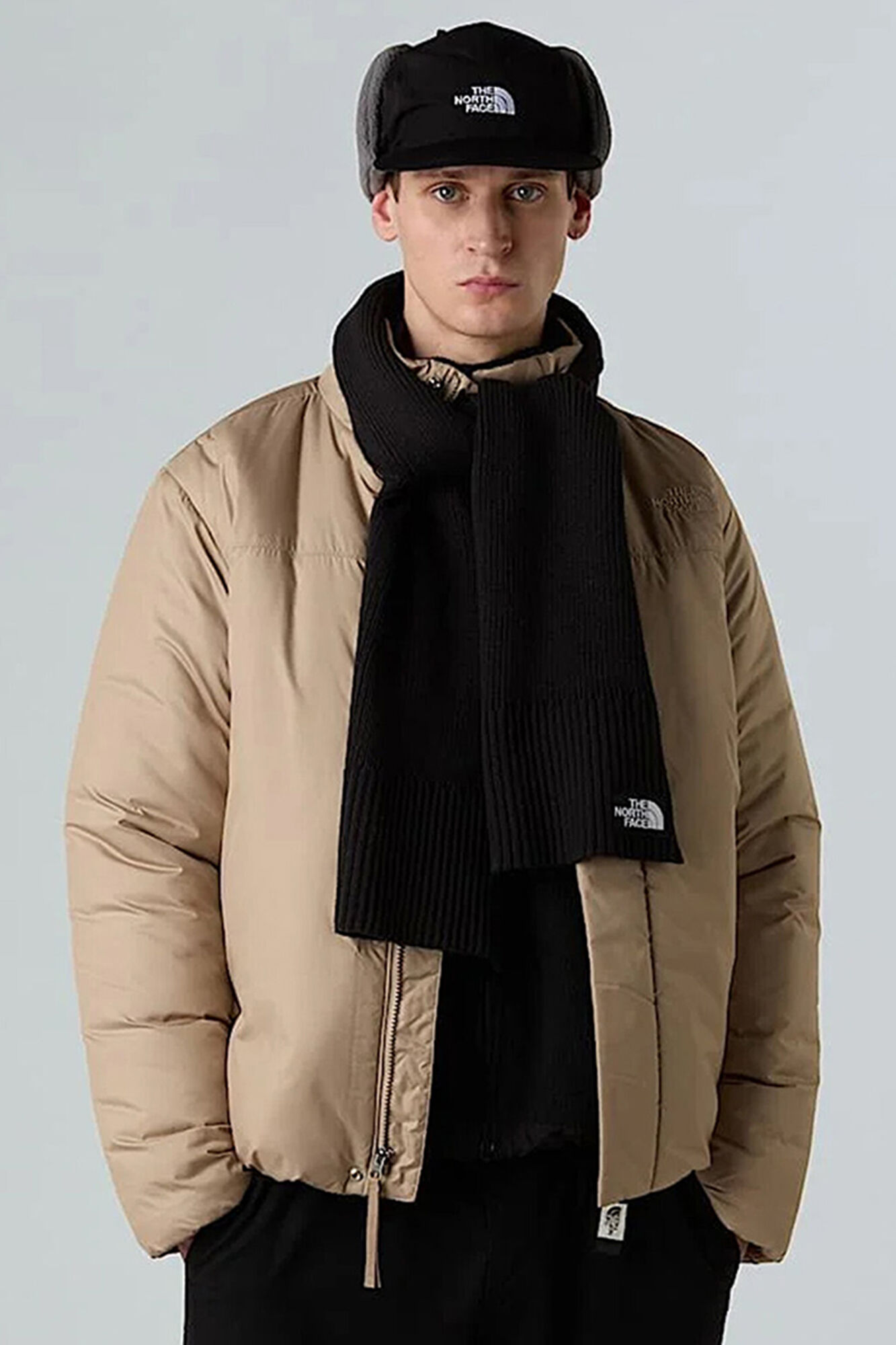 The North Face Schal Strick-Logo