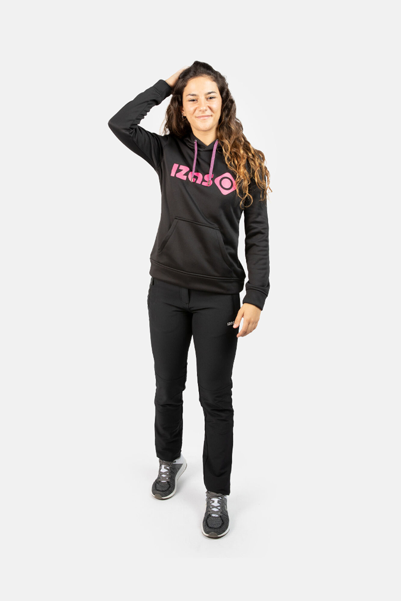 Izas Sweatshirt Lynx capuz v3