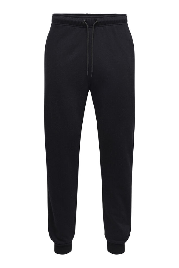 Springfield Jogger style sports trousers crna