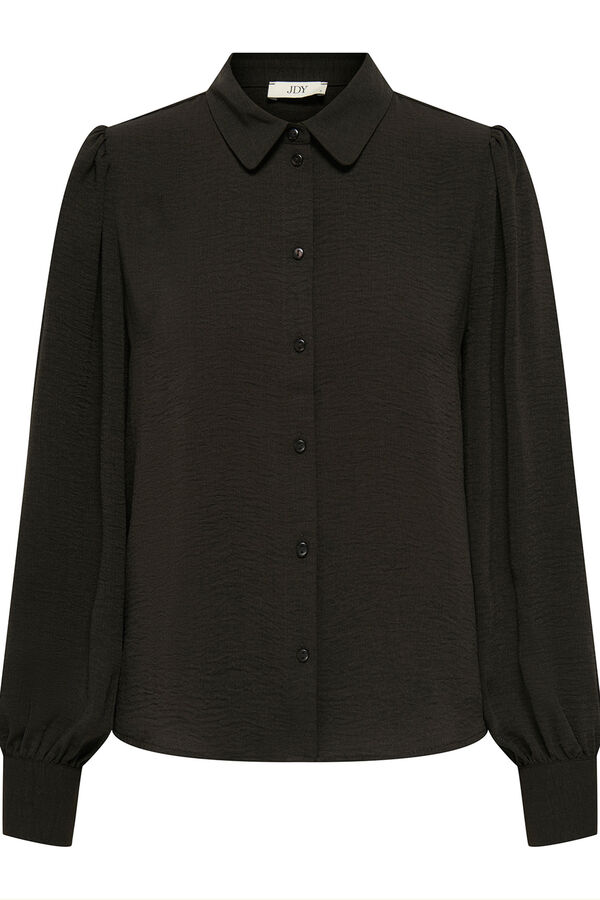 JDY Flowy long sleeve shirt Braon