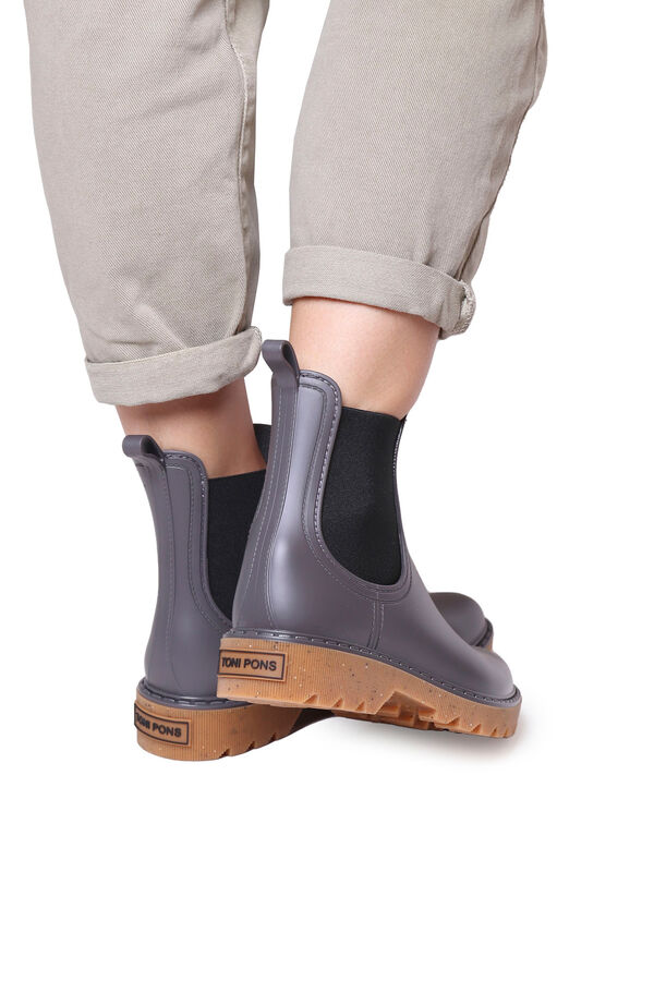 Springfield Women's rain boot in grey  grey