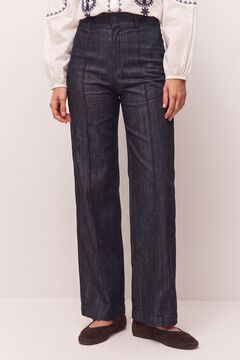 Systemaction Pantal&oacute;n vaquero ancho