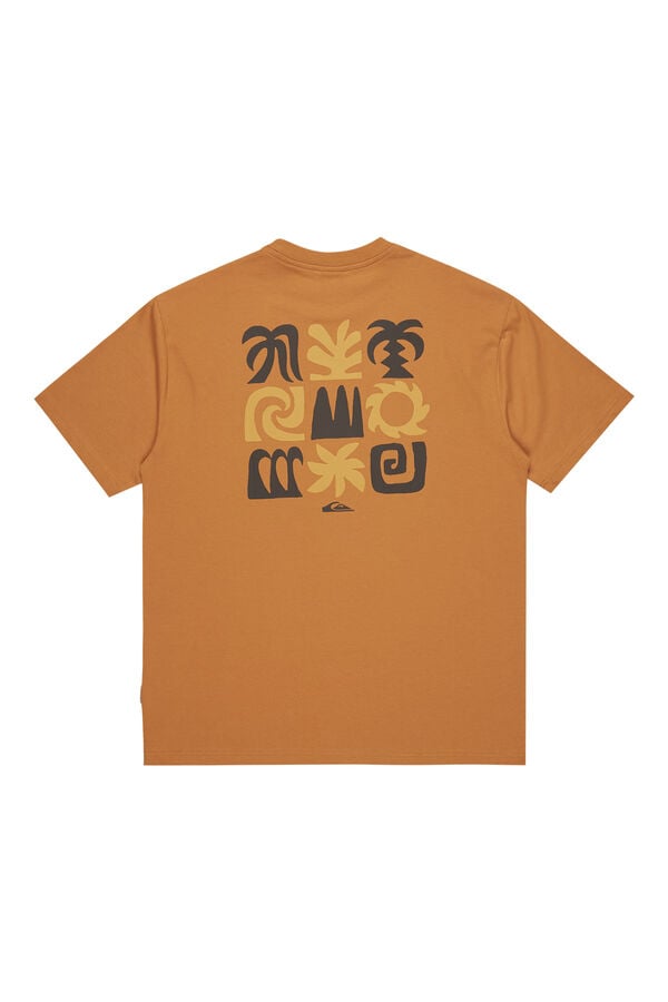 Quiksilver Pto Sun Flow - for men short sleeve T-Shirt Bež