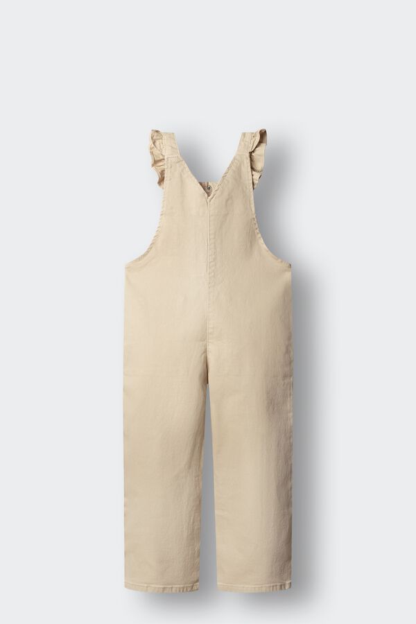 Springfield Kids Peto volantes ni&ntilde;a beige