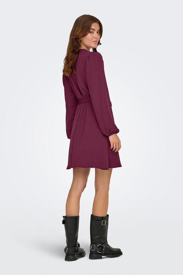 JDY Short fluid short dress red