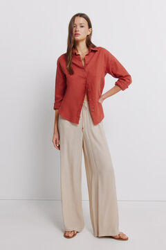 Springfield Linen V-neck shirt