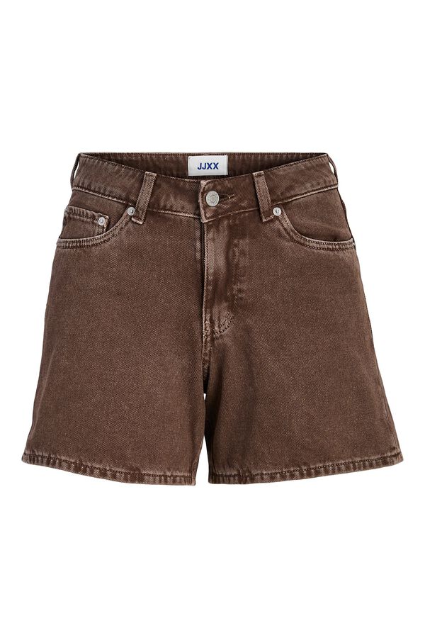 Jack & Jones Shorts denim loose lavados marr&oacute;n