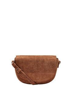Springfield Flap bag with long strap brown