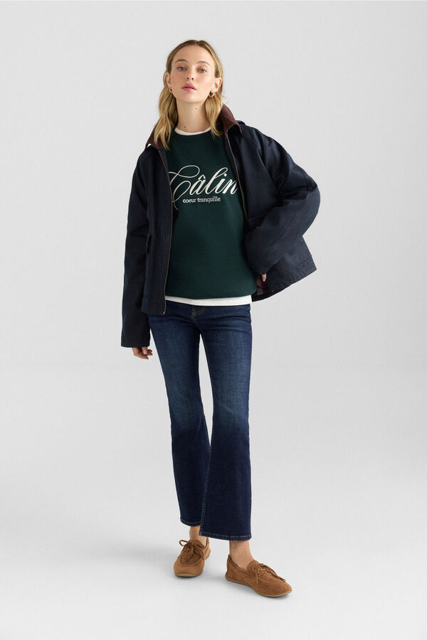 Springfield Printed sweatshirt green