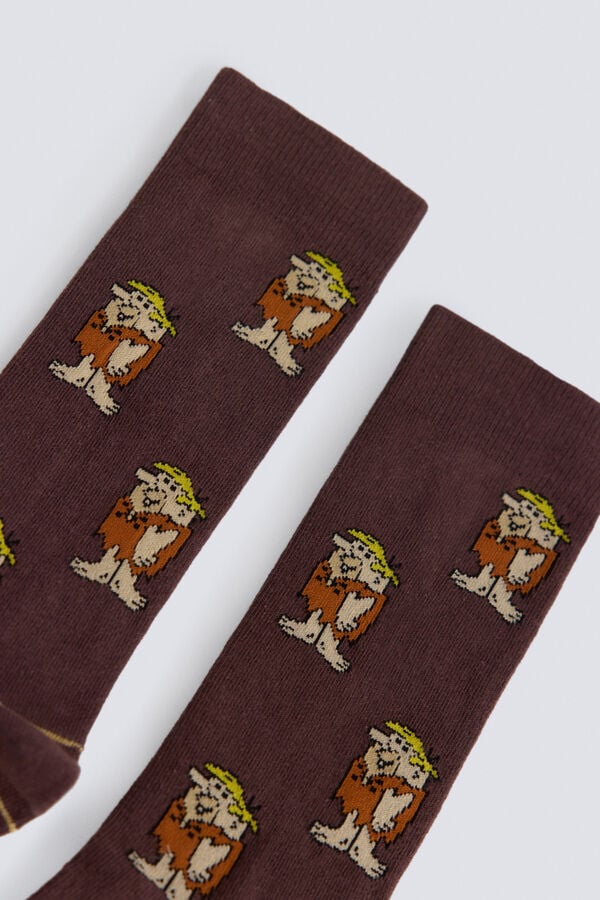Springfield Flintstones Warner Bros&trade; fine high sock nude