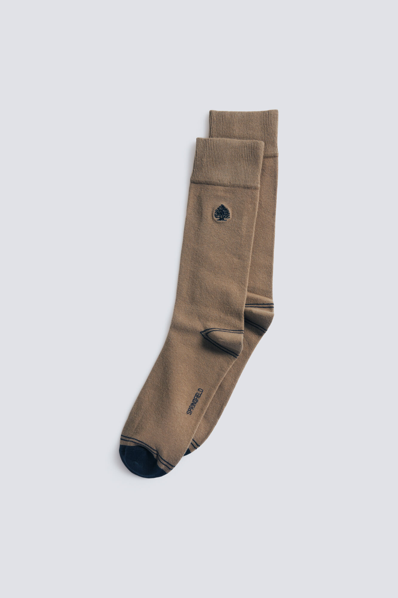 Springfield Long monochrome socks with Springfield logo