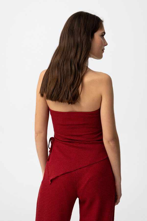 Tiffosi Young Top asim&eacute;trico red