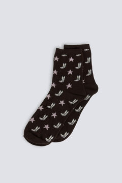 Springfield Meias compridas com botas e estrelas