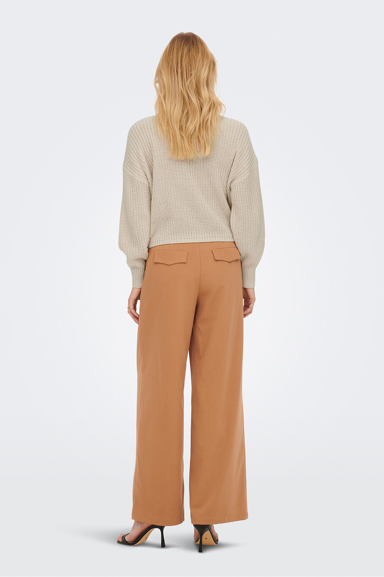 Only Strickjacke mit Verschluss