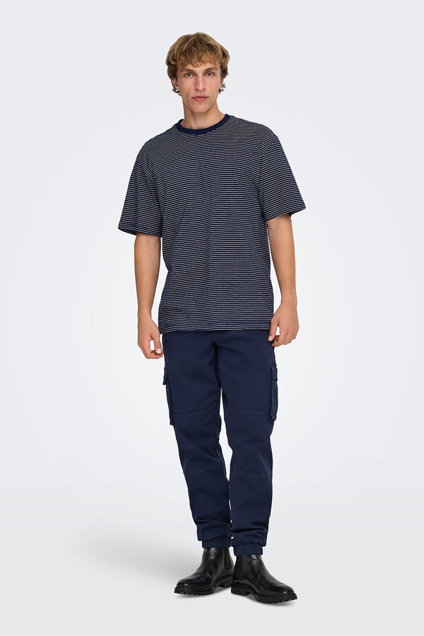 Only & Sons Short-sleeved T-shirt blue
