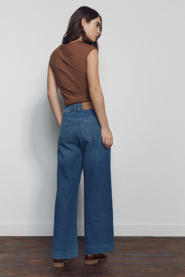 Springfield Sailor ankle-length jeans blue