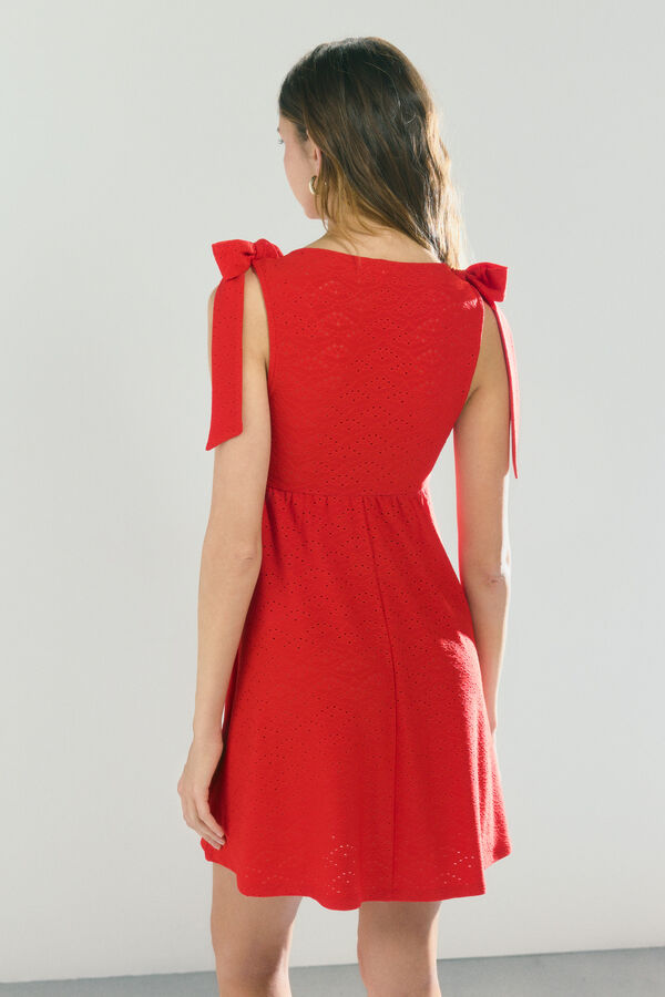 High Spirits Alma Dress rojo