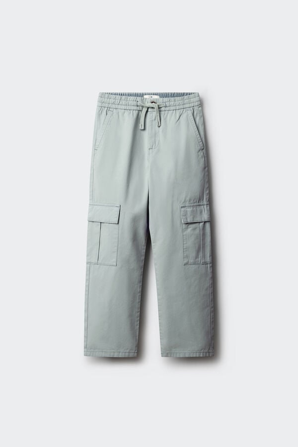 Springfield Kids Chino cargo ni&ntilde;o azul