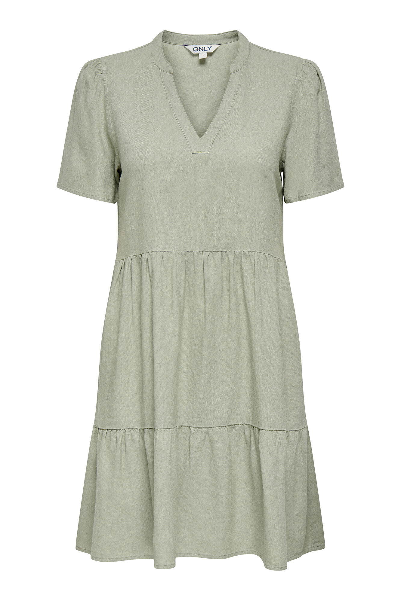 Only Vestido corto manga corta