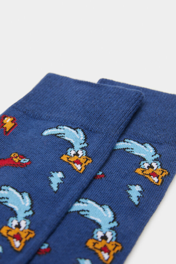 Springfield Looney Tunes jacquard socks™ plava