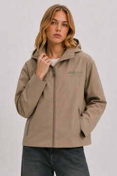 Jack & Jones Blus&atilde;o t&eacute;cnico com capuz