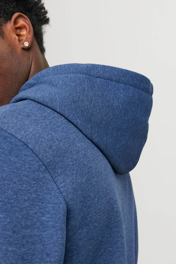 Springfield Normál kapucnis pulóver kék