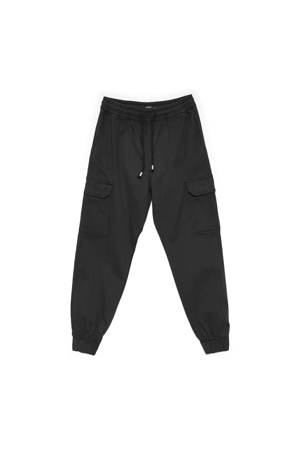 Inside Cargo Jogger Trouser Crna