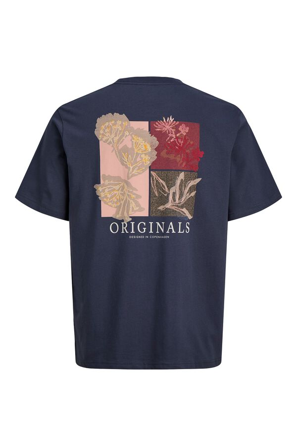 Jack & Jones Regular backprint T-shirt grey