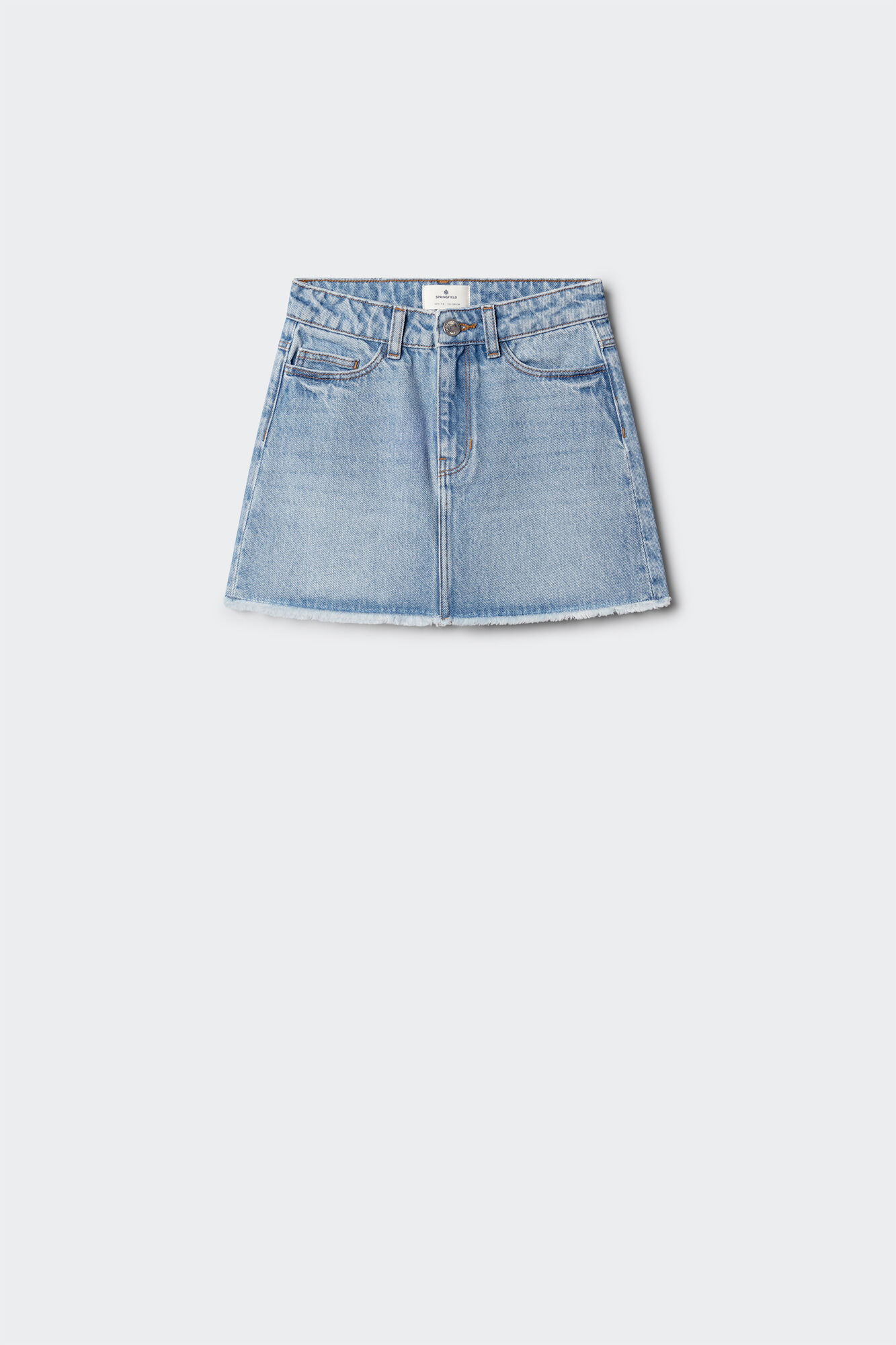 Springfield Kids Falda denim b&aacute;sica ni&ntilde;a