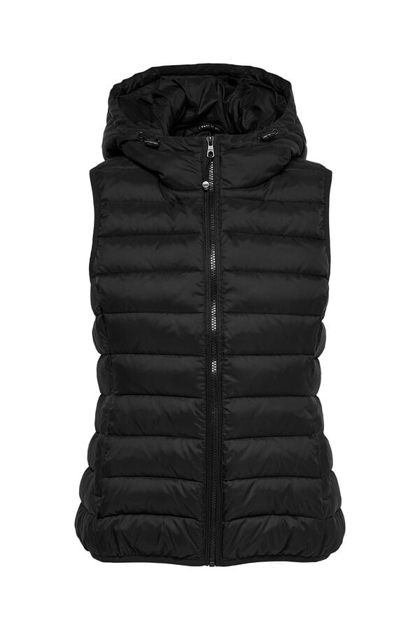 Only Mid-season vest black