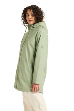Roxy Rain Road Polar Zip - Women's Rain Trench Coat