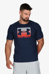 Springfield Kurzarm-Shirt Logo Under Armour marino