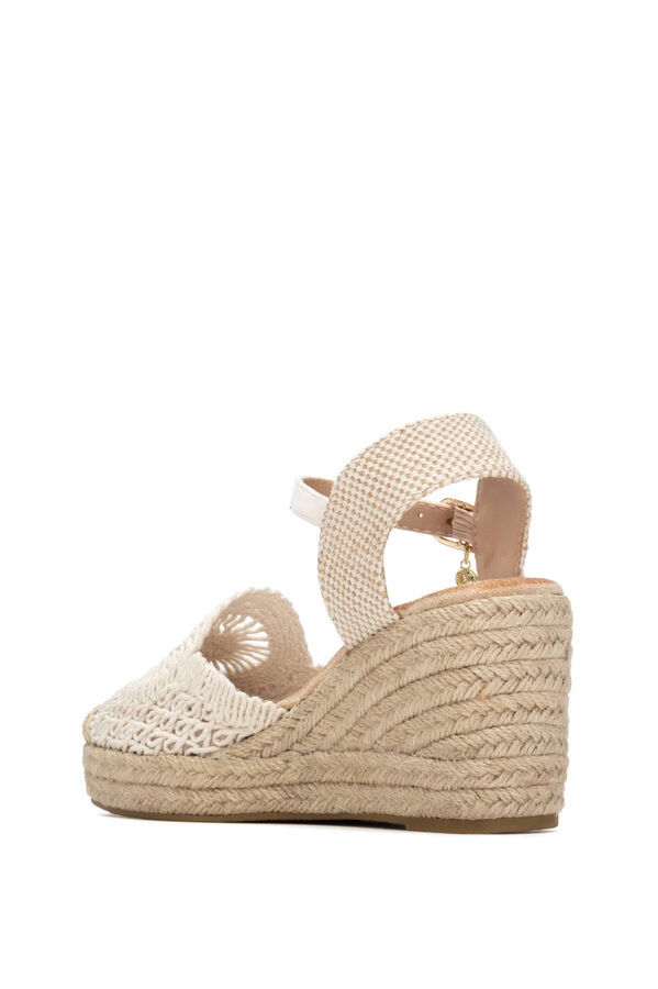 XTI Jute wedge espadrille brown